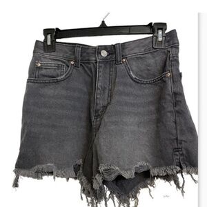 Denim Shorts Size 6 Color Gray